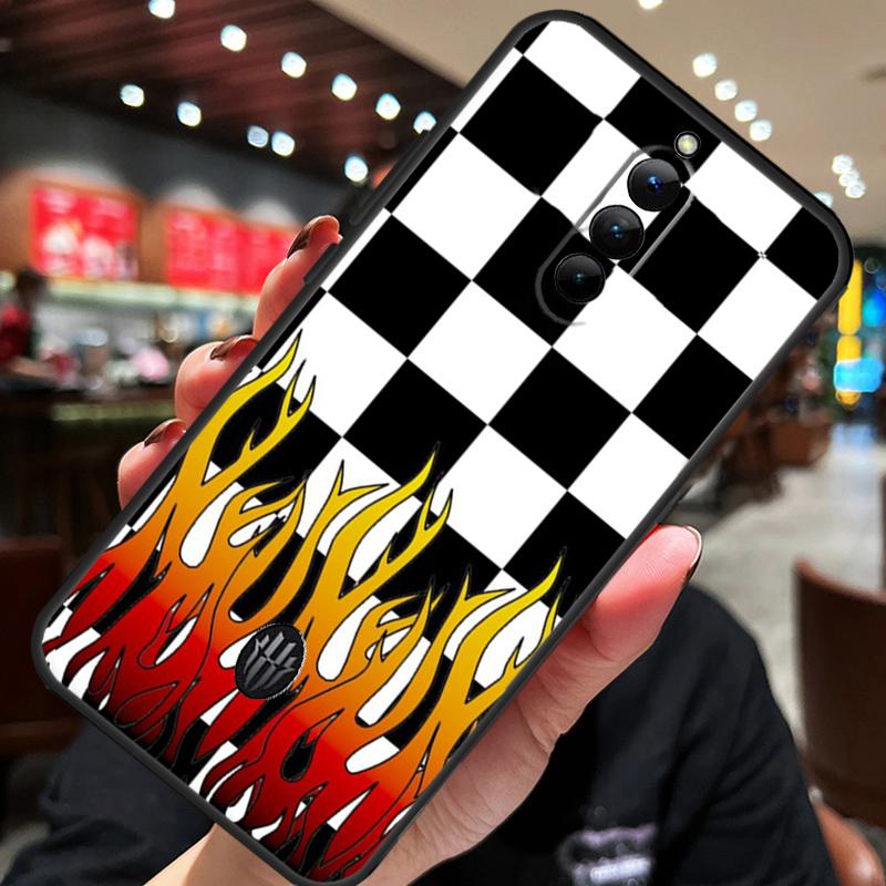 Cool Flame Colorful Pattern Case For ZTE Nubia Red Magic 10S 10 8 9 8S 9S 11 Pro Plus 10 Air 5G 6R 6 7 6S 7S Pro Cover