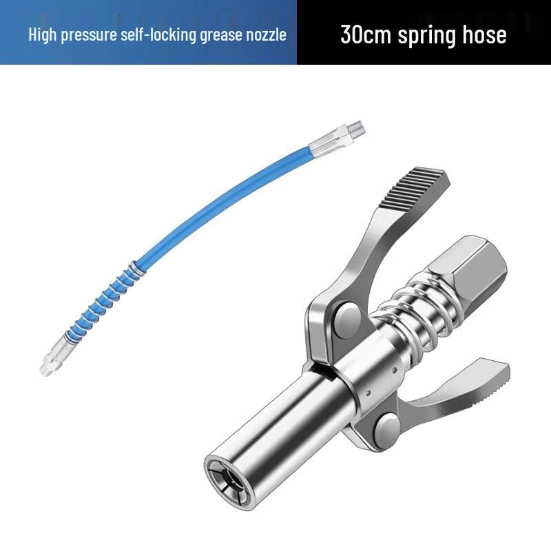 Xieyu High-Pressure Grease Gun Hose & Nozzle Kit