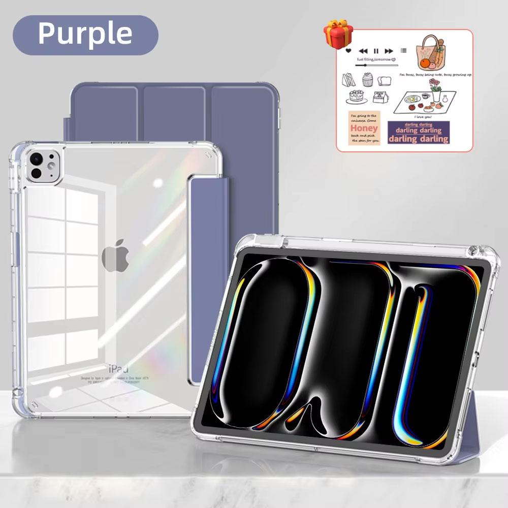 For  iPad Air 6 Case iPad Air 5  6 11 iPad Pro 11 12.9 13 10 Gen 10.2 9th 8th 7th 9.7 6th 5th Mini 7 6 Case With Pen Holder