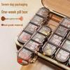 Triple Seal 28-Compartment 7-Day Pill Box