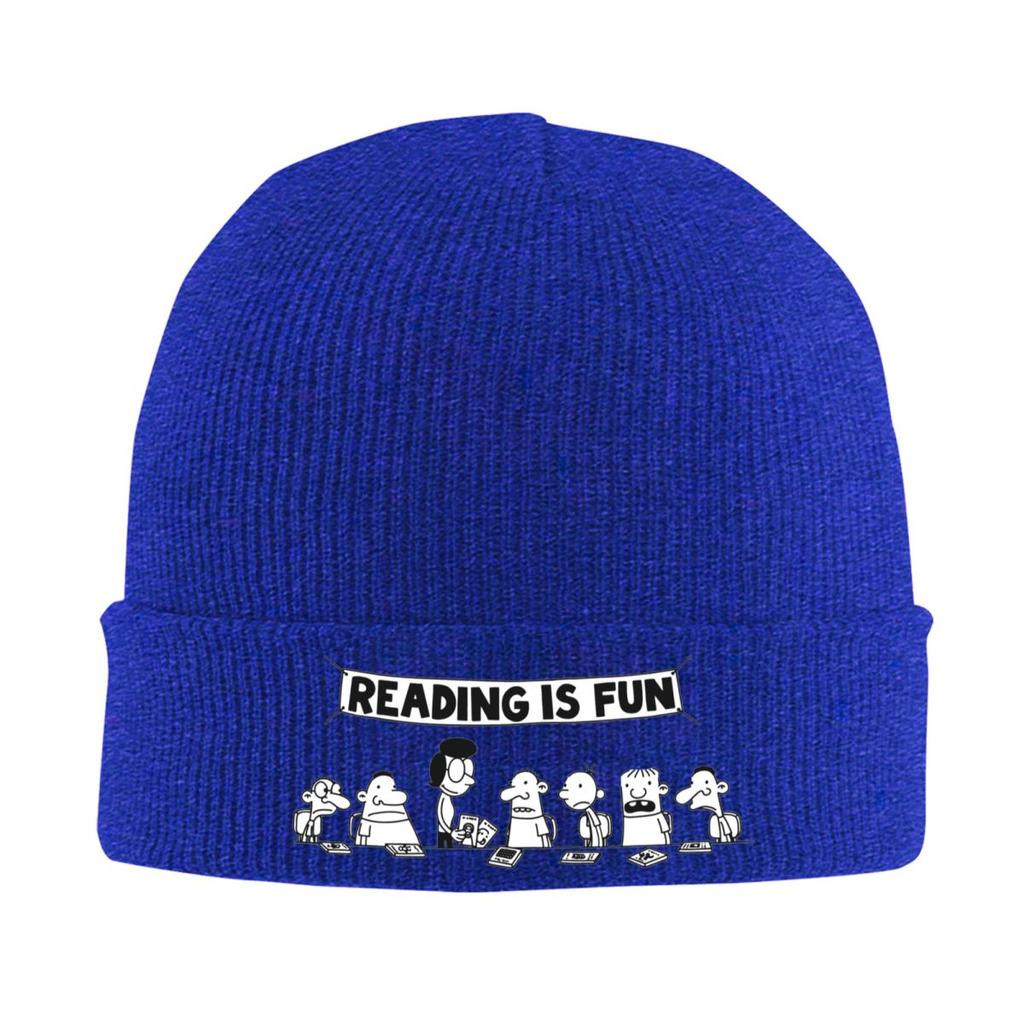 Diary Of A Wimpy Kid Warm Knitted Cap Fashion Bonnet Hat Autumn Winter Outdoor Beanies Hats for Unisex Adult