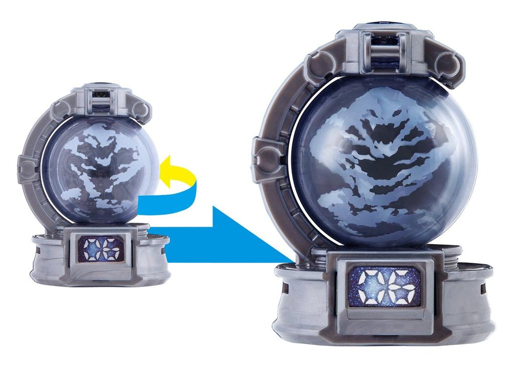 Space Sentai Kyuranger Kyutama Combination 06 DX Hebitsukai Voyager