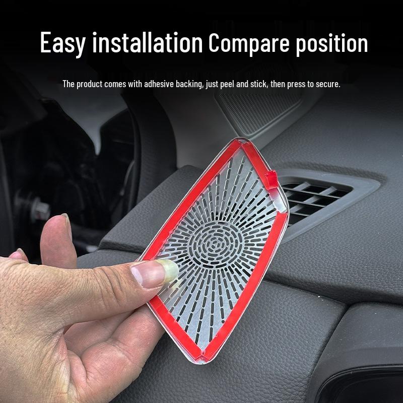 Stainless Steel Air Vent Protector for 23-25 Honda CRV Dashboard