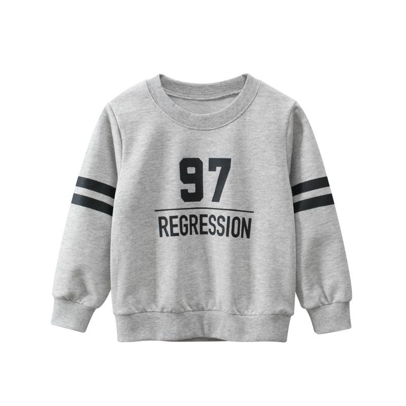 2022 New Hoodie Children's Clothing Baby Sweater Boys' Pullover Spring Clothing