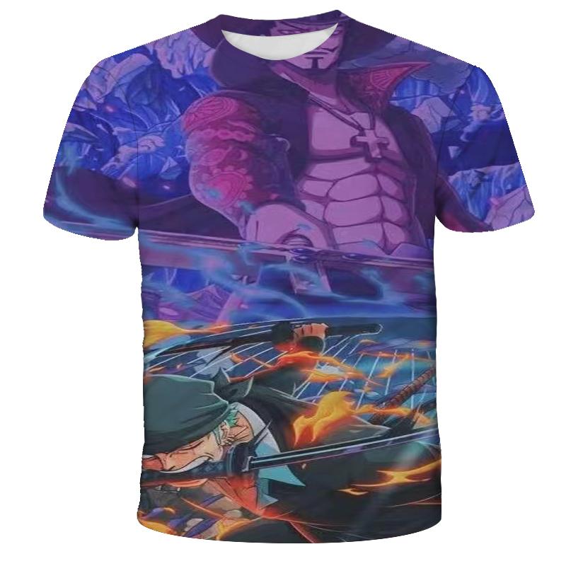 New 3D Printed Animation Element Outdoor Leisure T-shirt Comfortable Material Suitable For, Men and Women