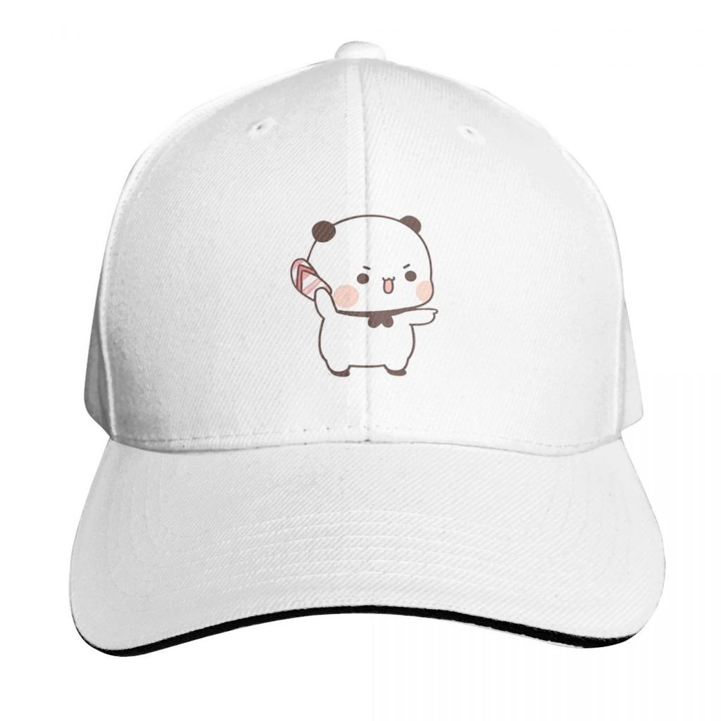 Cute Bubu Is Throwing Flipflops At Dudu Since He Teases Bubu Baseball Cap Luxury Caps Unique Hats Dropshipping Women Unisexs