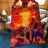 Music M-Megadeth Throw Flannel Blanket Suitable for Sofas Beds Offices Travel, Camping Chairs