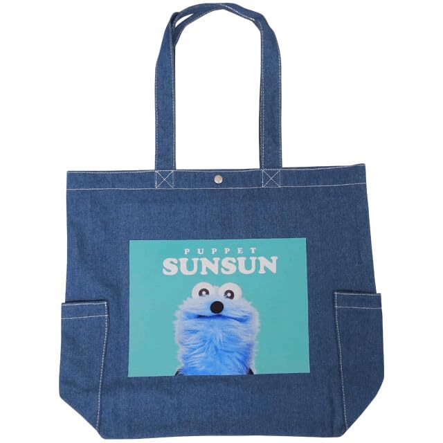 Кукла Солнце Солнце Джинсовая Сумка-Тоут Мятно-Синяя