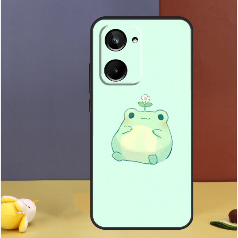 Cute Green Frog For Realme 15 Pro GT7 10 11 12 13 14 Pro Plus C67 C65 C63 C61 C55 C53 C51 C35 C71 C75 Case