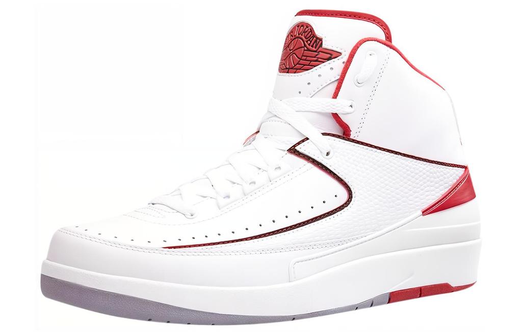 Jordan 2 Retro White Red 2014 385475-102