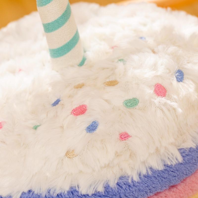 New Fashion Cute Simulation Rainbow Cake Doll Trendy Plush Toy