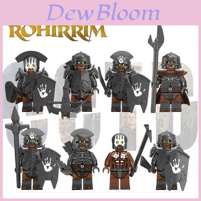 Kt1033 Serie di Mini Figure Signore della Magia Orco Potente Xp254-261 Giocattolo Educativo da Costruzione per Bambini