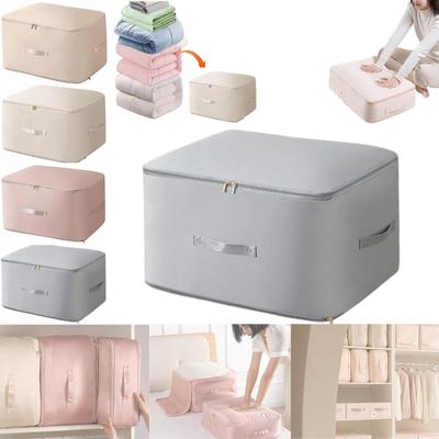 Extrem platzsparende, selbstkomprimierende Aufbewahrungstasche, multifunktionale Kompressions-, staubdichte und organisierende Aufbewahrungstasche mit großem Fassungsvermögen