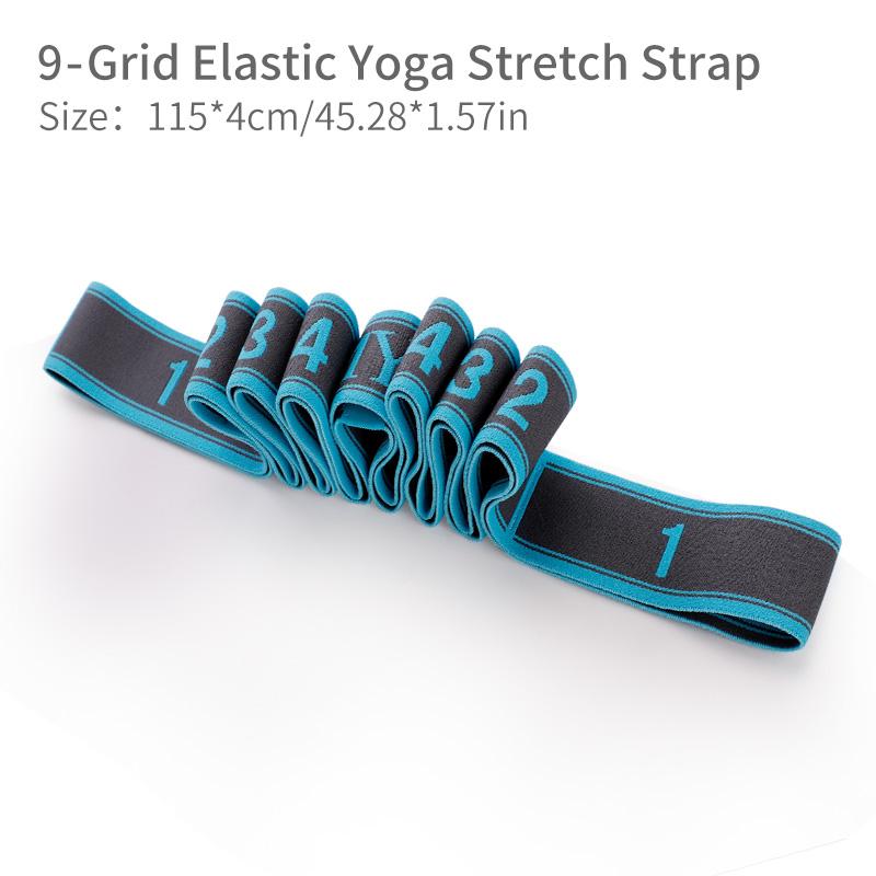 1/9/11 Lussen Yoga Elastische Band voor Volwassen Rekoefeningen Fysiotherapie Stretch Weerstandsband