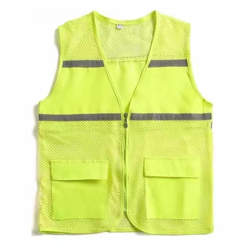Custom Breathable Mesh Vest with Logo for Volunteer and Promotional Activities