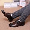 Low-Top Lace Up Soft Social Shoe Male Heel 39 Gentleman Elegant and Classic Cheap Clearance Liquidation Party Men's Formal Shoes