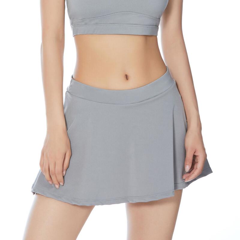 Nuodingxiu Women's Pleated Quick-Dry Athletic Skirt