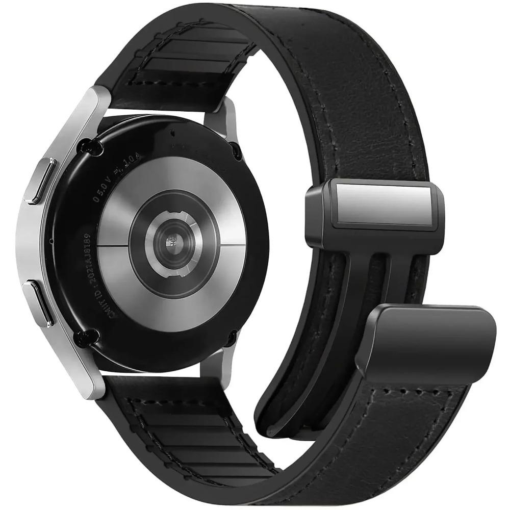22/20mm Leder+Magnetisches Silikonarmband Für COROS APEX 4 42mm PACE Pro/3-2 Armband Suunto Vertical 2-1 Race 2-S/Run/Ocean Band