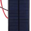 3pcs DC 6V 1W Solar Panel Cell Power Module Polycrystalline Silicon Solar Panel with 30cm Cable