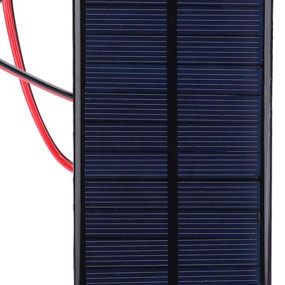 3pcs DC 6V 1W Solar Panel Cell Power Module Polycrystalline Silicon Solar Panel with 30cm Cable