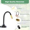 DIY Free Bending Universal Spray Kit For Greenhouse Garden Flowers Plant Watering Irrigation Patio Misting Cooling System