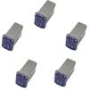 5 PCS 25 Amp Micro Cartridge Fuses - FMM MCASE Fuse for Cars, Trucks, and SUVs