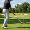 Portable Golf Grip Trainer Practice Stick Swing Training Aid Golf club  Driving Range