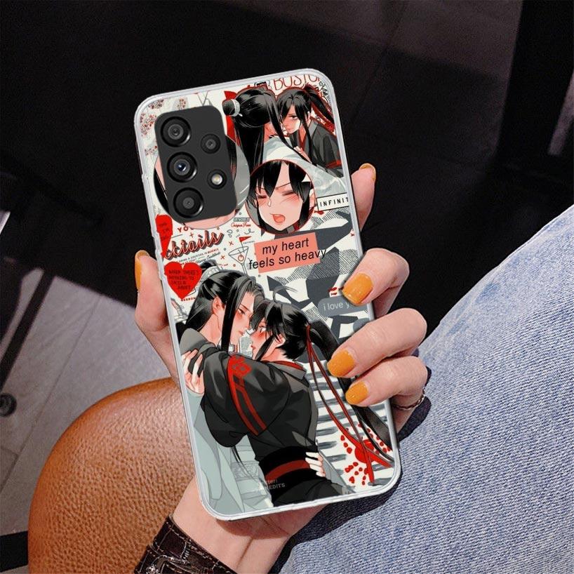Mo Dao Zu Shi MDZS Manga Phnoe Case for Samsung Galaxy A17 A37 A57 A16 A26 A36 A56 A15 A14 A13 A55 A54 A53 A35 A34 A33 A25 A24 A