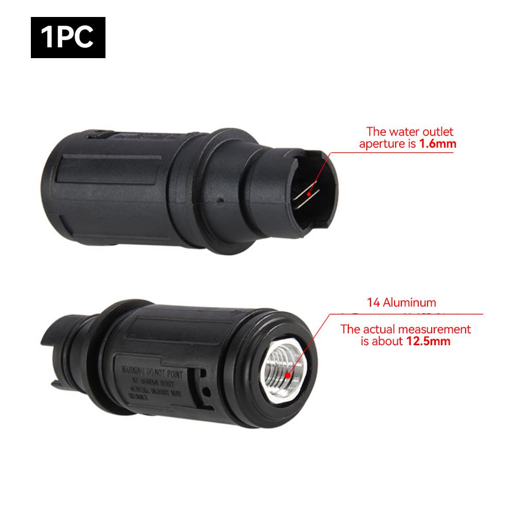 1/4" Snabbkoppling Vinkeljusterbar Högtryckstvättmunstycke Spruta Max.3000PSI för 280 380 55 58 360 Rengöringsmaskin