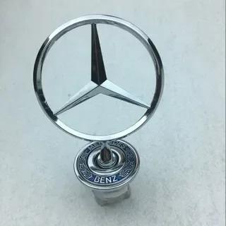 XFNVJ1 2025 Hot For Mercedes Benz Car Star Hood Badge Front Chrome Logo Hood Marking Mercedes Benz C E S-Class W204 W205 W212 W213 W211