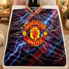 Flanel Battaniye Manchester United Sıcak Yumuşak Atkı Battaniye İç Mekan Kanepe Yatak Oturma Odası Kullanımı İçin
