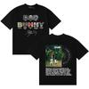 Bad Bunny DTMF World Tour TShirt Unisex Double Sided Print Casual Clothing Vintage Harajuku High Quality Streetwear Cotton TShirts