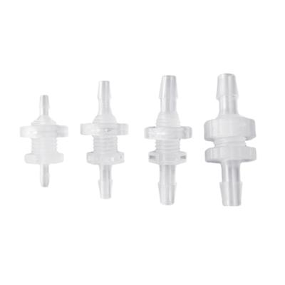 10 Sets Convenient Threaded Hose Connectors 3/16" Pipe Connector Fittings