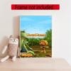 Biene Maja Customize Your Name Diamond Painting Round Diamond Diy Frameless Holiday Artwork Suitable For Home Office Wall Decoration
