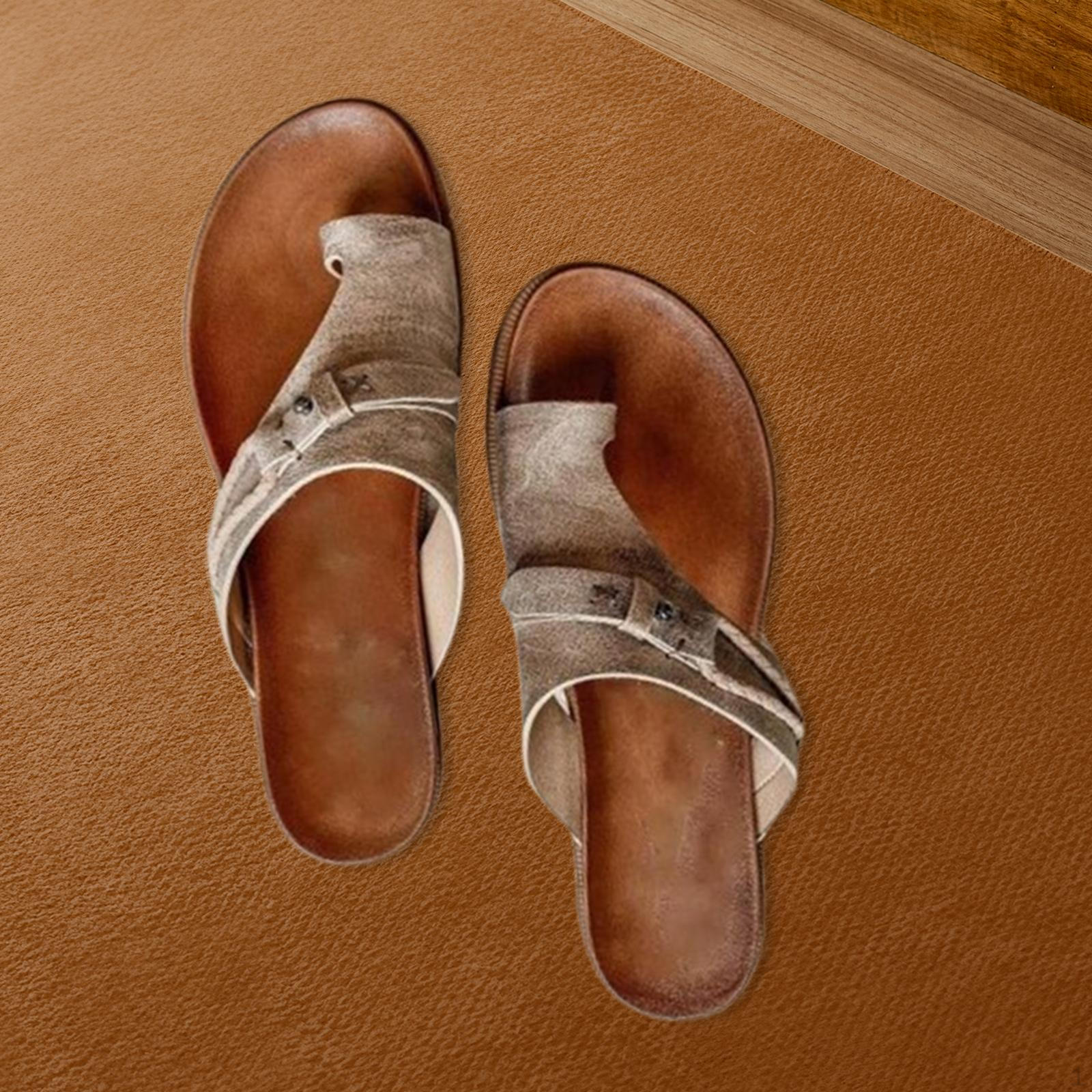 

Женские плоские сандалии Пляжные для ванной комнаты Путешествий Отпуска Вечеринки у бассейна Душа