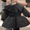 Korean Version Girls Jacket Baby Warm Thick Princess Style Winter Jacket Trendy Coat