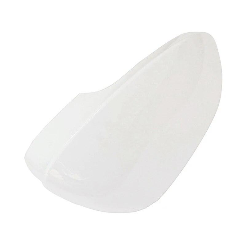 1Pair Car White Rearview Side Glass Mirror Cover Trim Rear Mirror Covers Shell For-VW Golf 8 MK8