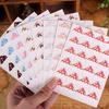 DIY Floral Print Corner Paper Stickers for Photo Albums Handwork Frame Decoration Scrapbooking
