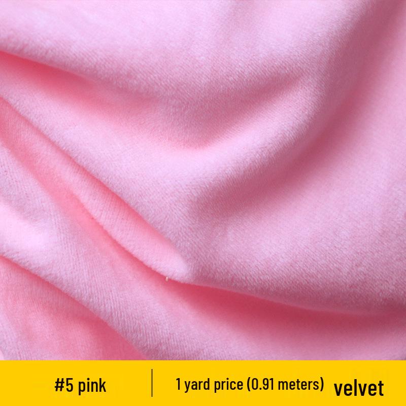 Crystal Soft 1mm Short Plush Fabric for Dolls & Pillows