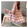 Navava Men Casual Loose Fit Check Shirt Nb1886