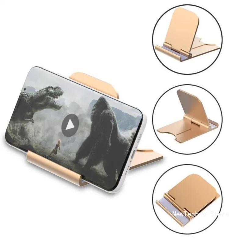 حامل هاتف محمول عالمي وحامل جهاز لوحي لسطح المكتب لـ iphone 13 pro max iPad Samsung حامل مكتبي قابل للتعديل وقابل للطي للهاتف المحمول