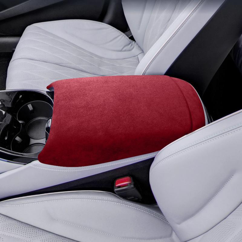 For -2024 BYD Seal armrest box cover, central armrest box leather protective cover BYD Seal Alcantara suede accessories