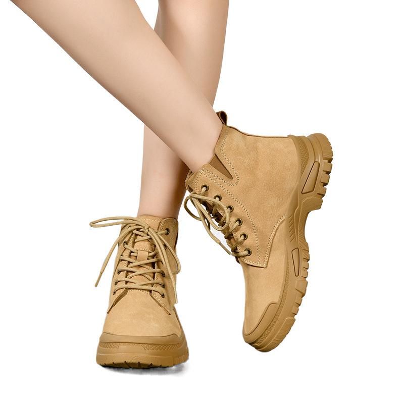 Hohe Wanderschuhe Frühling und Herbst Martin Boots Wandern Wanderschuhe Outdoor-Sneaker