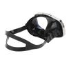 Scuba Diving Goggles Tempered Glass Anti Fog Nose Valve Lightweight Single Lens Snorkeling Goggles