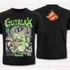 T-shirt Gutalax Shitbuster Goregrind Savage Death Metal Band Stampa 3D T-shirt Neutra Top Street Harajuku Abbigliamento Uomo