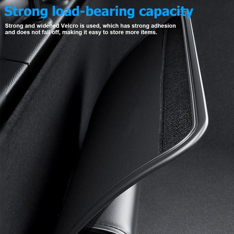 Eco-friendly Car Trunk Organizer Detachable 4 Compartments Backseat Storage Bag for SUV Travel Camping Grocery