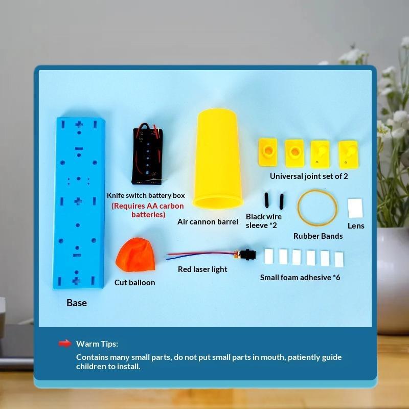 1 Set Teaching Experiment Props Diy Acoustic Imaging Device Fun Science Experiment Technology Toys Hand Assembled Models