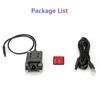 HD רכב DVR USB ADAS יחידת ראש מצלמת דש אוטומטית אזעקה קולית שמע LDWS G-Shock עבור אנדרואיד רדיו GPS ניווט