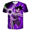 Japanese Anime Dragon Ball Z Goku Black Zamasu Power Ball Attack Cool Design Streetwear T-Shirt Kid Adults Cosplay Tops Clothing