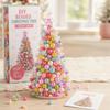 Multicolor Beaded Christmas Tree Kit PVC Glitter Personalized Bead Art Holiday Craft Project Easy to Assemble Creative Craft Set